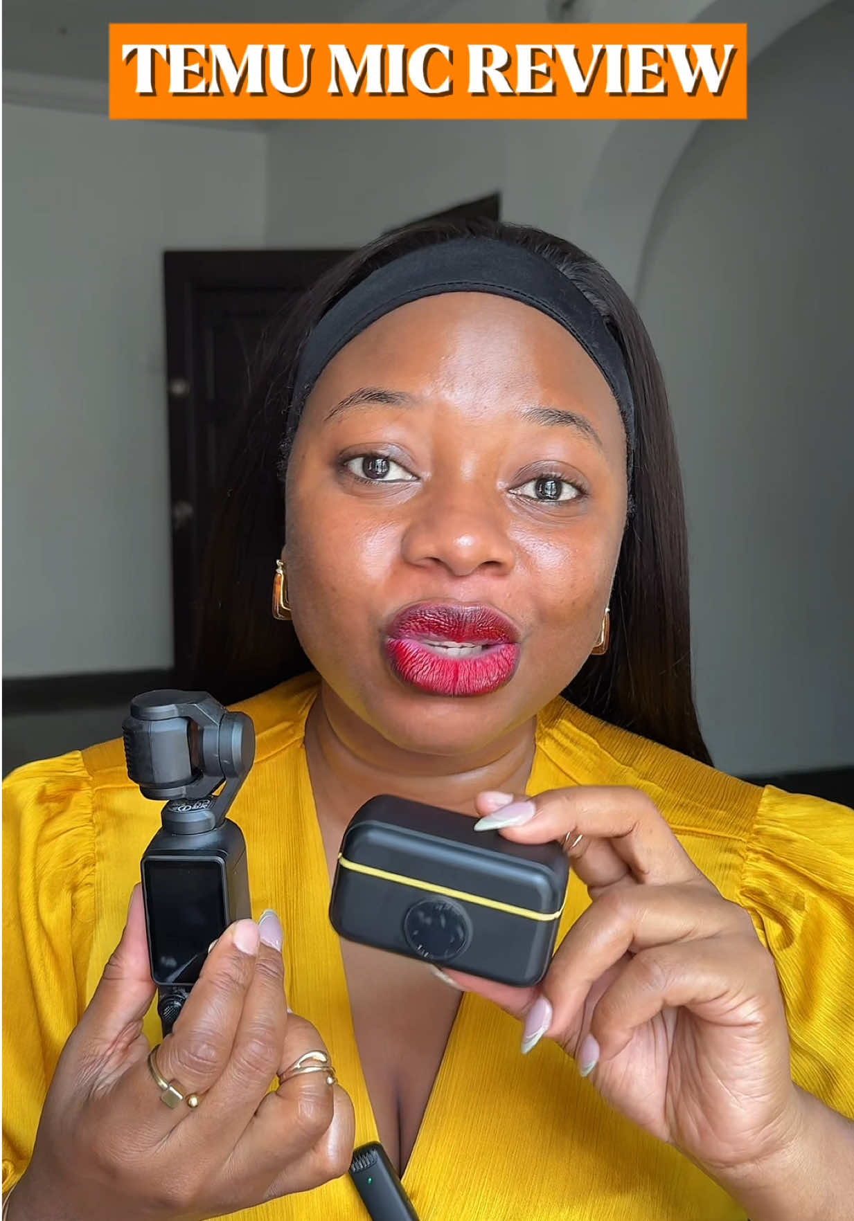 Trying out the Mic I got from Temu on my DJI Osmo Camera for Audio quality.  #temufinds #djiosmopocket3 #wirelessmic 