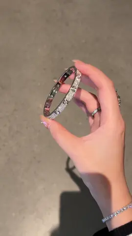 White gold and diamonds Love bracelet  #cartier #Love #bracelet #fashion #18k #diamonds #luxury #usa #u #baby 
