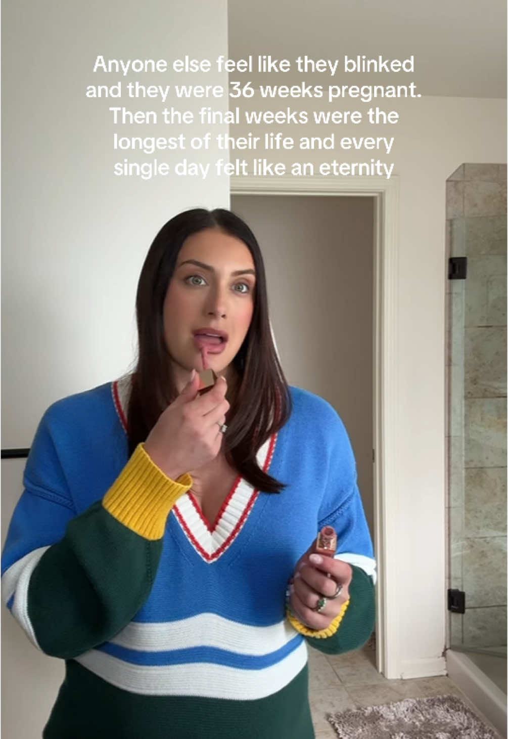 Living in a time warp during pregnancy 🤰  #pregnancyjourney #pregnantlife #pregnantmama #pregnanttok #pregnancytiktok #thirdtrimester 