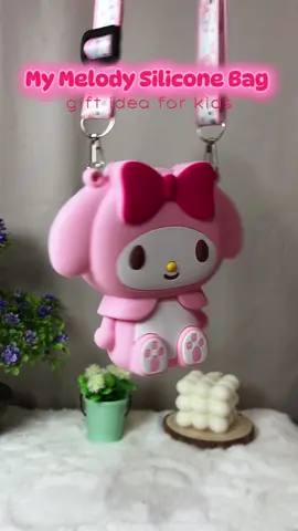 Sanrio Silicone 3d Jelly Cross body Bag for Kids #bag #kidsbag #coinpurse #mymelody #bagfirkids #siliconebag #mymelodybag 