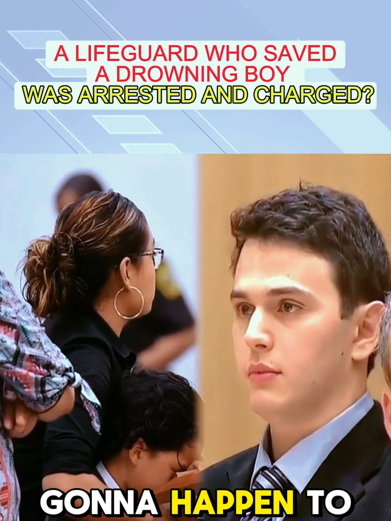 A LIFEGUARD WHO SAVED A DROWNING BOY WAS ARRESTED AND CHARGED!!!#news #breakingnews 