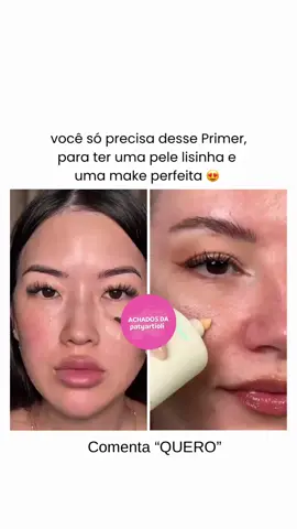 ✨ Link nos comentários #achadosshopee #makeup #maquiagem #primer #poros #pelelisinha 
