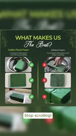Wet Floral Foam Blocks