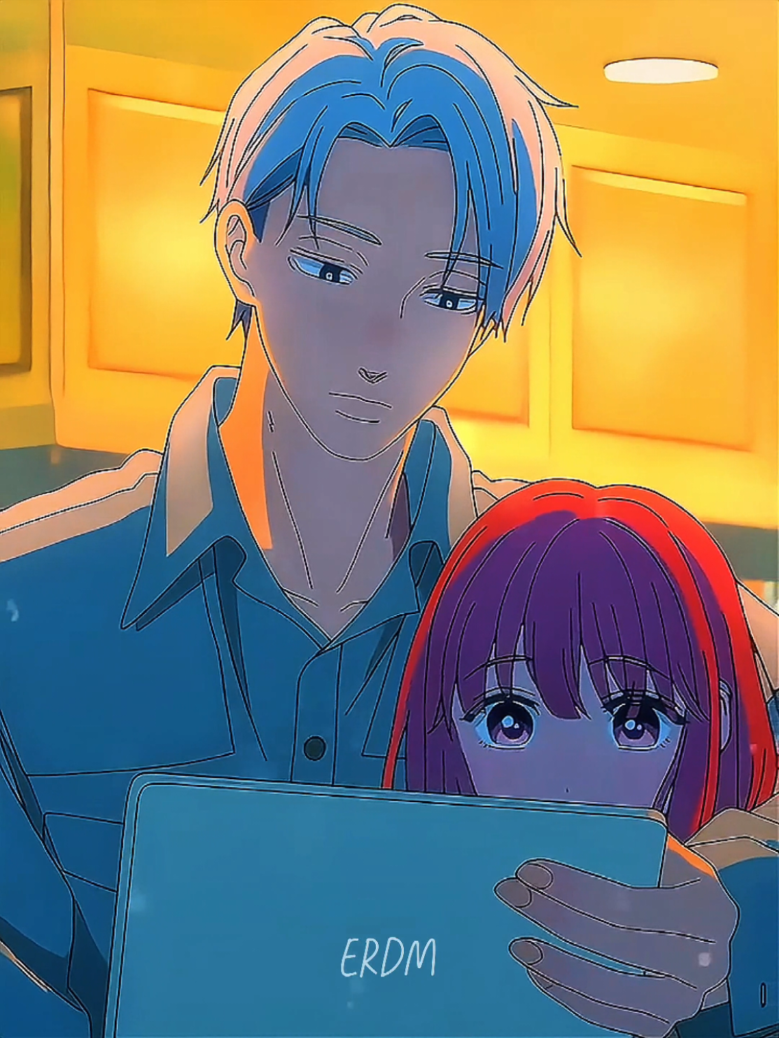They Are So Cute 🥰 #asignofaffection #yubisakitorenren #anime #edit #foryou #fyp #animeedit #animetiktok #romance #romanceanime #editanime #kawaii 