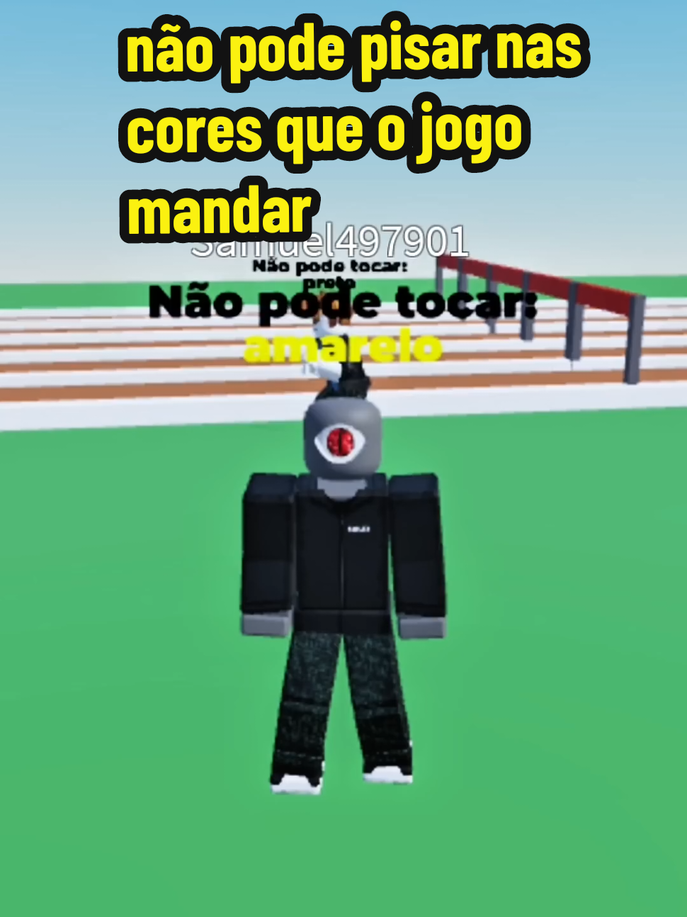 não pode pisar nas cores que o jogo escolher #robloxfyp  #fyp 