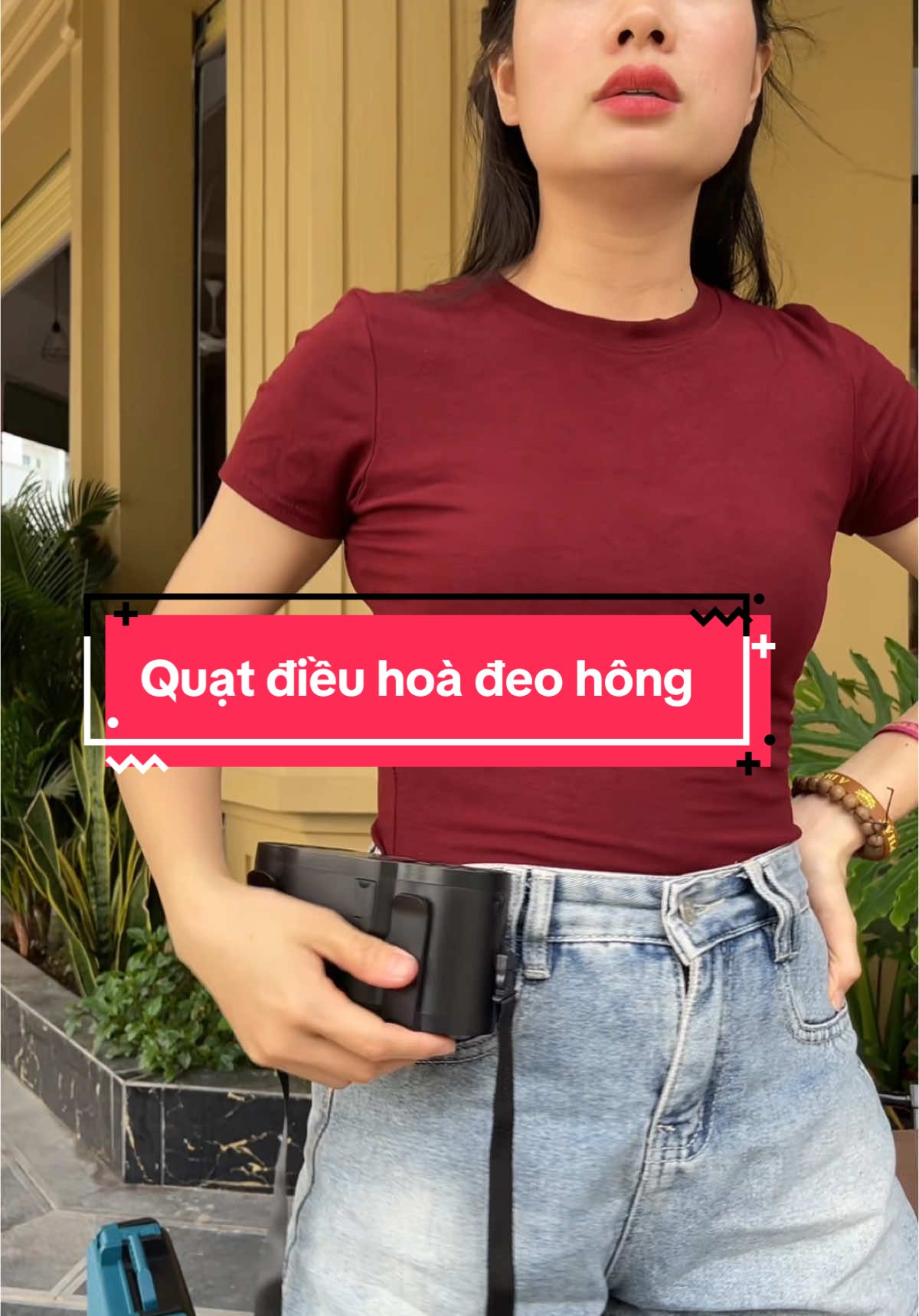 Anh em thợ đi làm trời nắng nóng nên sắm 1 con quạt đeo hông, đeo cổ này nha. Tiện mà mát lắm ạ #thanhmai92 #quat #quatdieu#quatdeothatlung #quatdeoco 