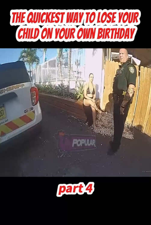 The Quickest Way to Lose Your Child on Your Own Birthday p4 #cops #copsoftiktok #police #policeoftiktok #bodycam #foryoupage 