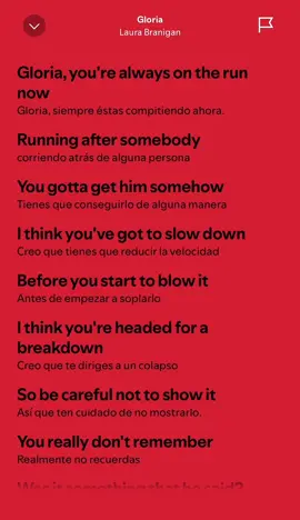 Gloria- Laura Branigan #songlyrics #foryou #fyp #spotify #lyrics #foryoupage #music 