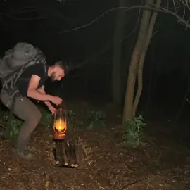 I chose and created a natural shelter #camping #survival #travel #2025 