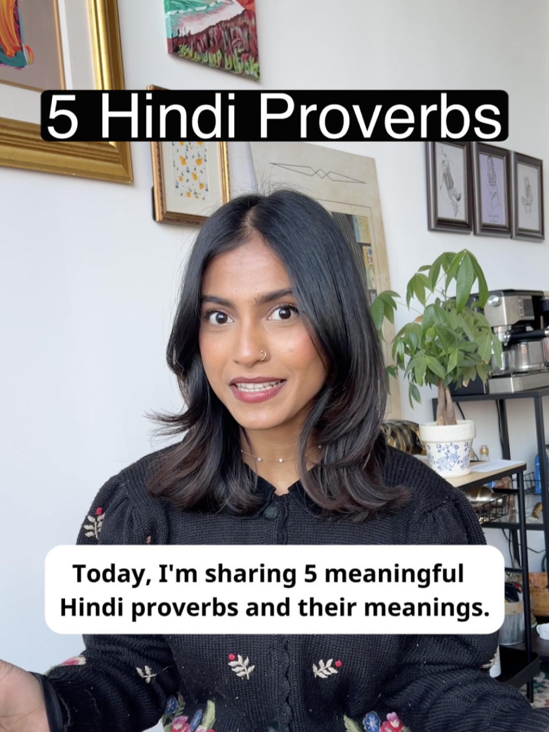 Have you heard these beautiful #Hindi proverbs before? 🥰 Which one is your favorite? 😀 Do you know any other beautiful Hindi #proverbs? 😊 Let us know! 👇 #indian #indiantiktok #learnhindi #hindiquotes #tiktokhindi #hindilanguage #LanguageLearning #learninglanguages #polyglot  @tanvilonkar