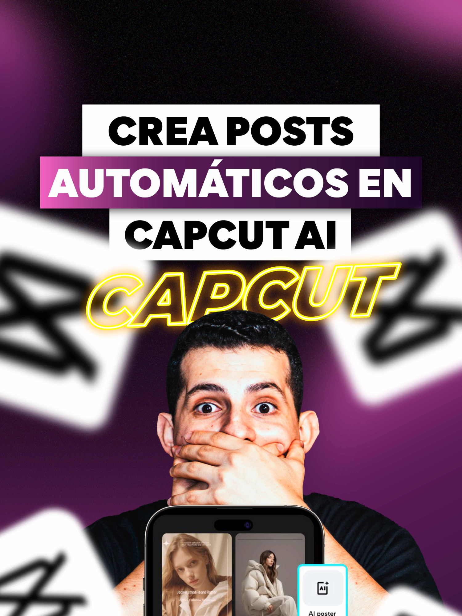 PRIMERA PARTE 🤖🚀 Cómo Usar la Nueva Función de CapCut (Póster de IA) para Crear Posts Automáticos con IA 📸 En este video, te mostraré cómo aprovechar al máximo las 7 principales herramientas de Photoshop con inteligencia artificial, ¡y sin costo alguno! 🎉 ¿Qué aprenderás en este video? 1. Cómo generar imágenes a partir de texto utilizando inteligencia artificial 🚀 2. Transformar dibujos en imágenes realistas 🎨🖼️ 3. Mejorar la calidad de imágenes pixeladas fácilmente 📈 4. Crear imágenes similares basadas en otras fotos 📷✨ 5. Retocar imperfecciones como manchas y cicatrices 🔧 6. Expandir o recuperar imágenes cortadas 🔄 7. Quitar fondos de imágenes de forma rápida y sencilla ✂️ ¿Por qué debes ver este video? • Descubre herramientas poderosas y totalmente gratuitas 🌟 • Crea imágenes profesionales sin esfuerzo 💪 • Potencia tus habilidades de diseño con la ayuda de la IA 🤖 No te lo pierdas ¡Dale play y descubre cómo puedes aprovechar estas increíbles funciones de Photoshop gratis con Freepik! 🔥 🎉👍No olvides suscribirte y darle like si te gusta el contenido. ¡Vamos a crear juntos!  🙌✨ 👉 ¡Ver video ahora y libera espacio en tu iPhone! 📱 🙌 No olvides suscribirte y dejar tu like si te gusta el contenido. ¡Vamos a vender más juntos! 🎉👍 Si quieres ver el video completo 🔥🔥 en él link en mi Biografía ⬆️⬆️⬆️ podrás verlo No olvides guardar este post . @juanpads_ @juanpads_ @juanpads_ . . . . . . . . . #negocios #empreendedorismo #marketingdigital #marketing #emprendedores #business #eprendimiento #neg #sucesso #empresas #cios #empreender #empreendedor #emprendedor #dinero #exito #dinheiro #brasil #emprender #vendas #motivacion #negociosonline #liderazgo #foco #empresa #ventas #empresario