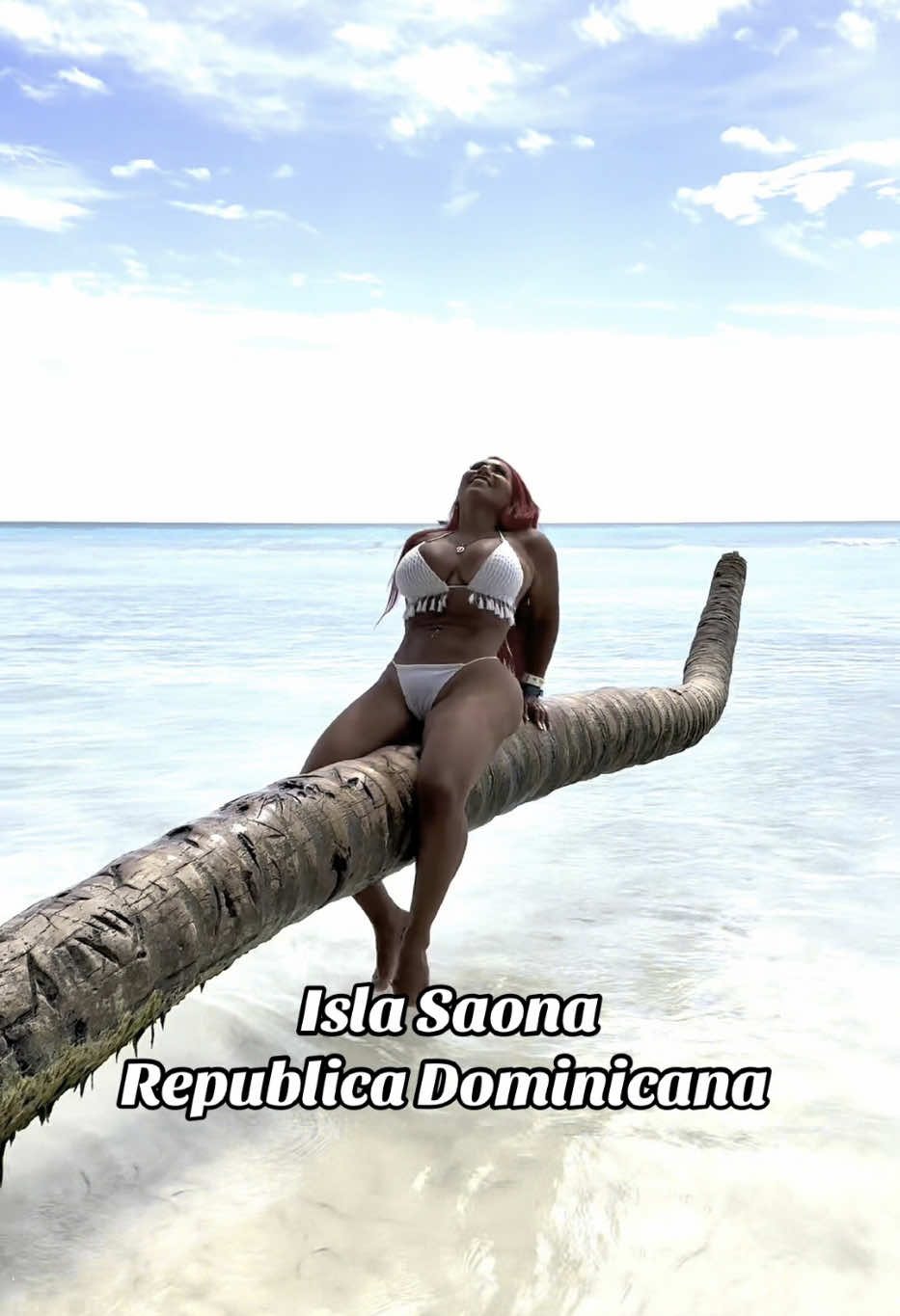 En las playas de Punta Cana 🌊🏝️ #playa #puntacana #republicadominicana #vacaciones #sol #arena #mar #foryoupage ##fypシ゚ #paratiiiiiiiiiiiiiiiiiiiiiiiiiiiiiii #viral_video 