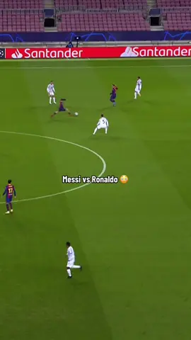 Messi skill vs Ronaldo 😮‍💨 #UCL 