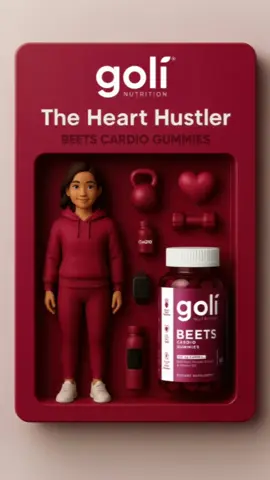 She’s powered by beets and beet-ing the odds 💪💖 Heart health never looked so iconic. #GoliBeets in a Barbie world 💃 #GoliBeets #BarbieBoxTrend #GoliGlow #HeartHealth #BarbieVibes #WellnessLooksGood #BeetThat #GummyGoals #DailyWellness #GoliNutrition