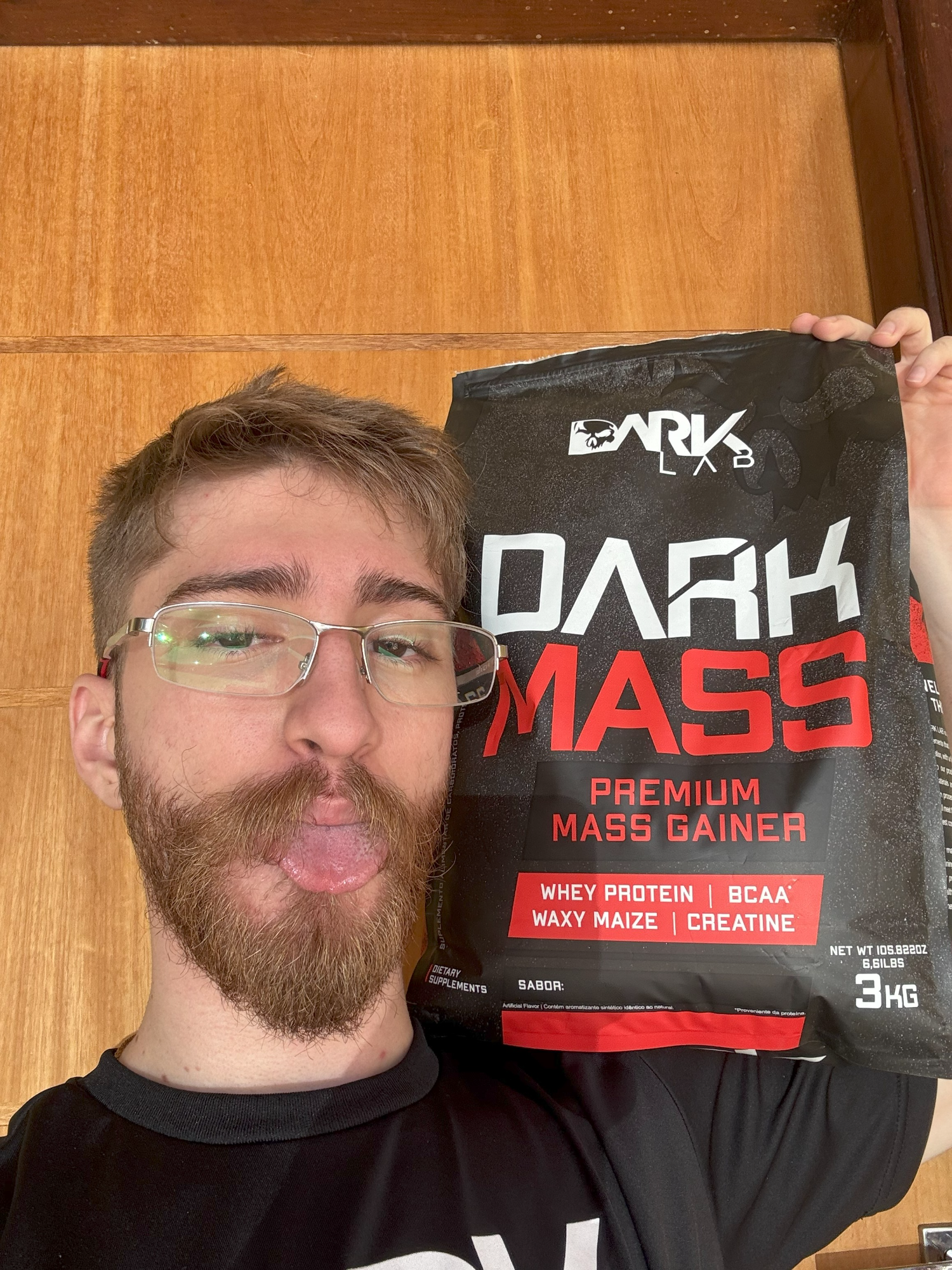 Tá difícil crescer? Tem um suplemento pronto pra te ajudar. Já vem com creatina e o melhor, é da Dark Lab. Link na Bio. @personal.caionewton #darklabsuplementos #hipercalorico #academia #suplementação #fyp #GymLife