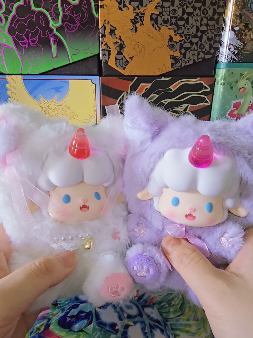 I got my cute roll sheep pendant in! they are so cute!!  @miniso_us03 #rollsheep #minisoblindbox #fypシ 
