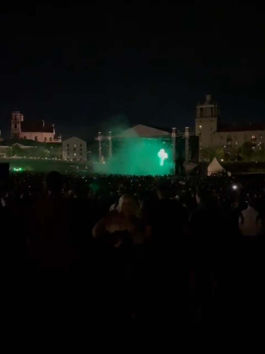 Pope Francis memorial concert in Vilnius. #fyp #vilnius #lithuania #vilniustimes 