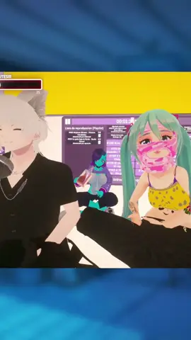 Noches de karaoke con @esalupe_vt y otros migajeros. #vrchat #funny #karaoke #fiesta #migajasdeamor #migajeros