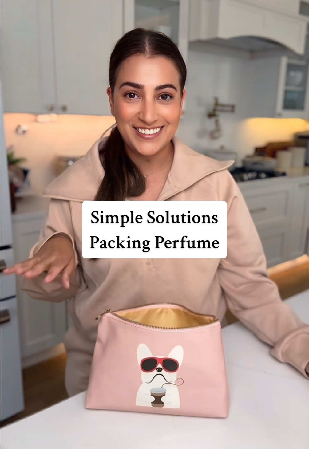 Such a neat #momhack if you want to take your perfume in your carryon and takes up a lot less space too #momlife #parenting #funnykids #traveltips #travelhacks #MomsofTikTok #momcontent 