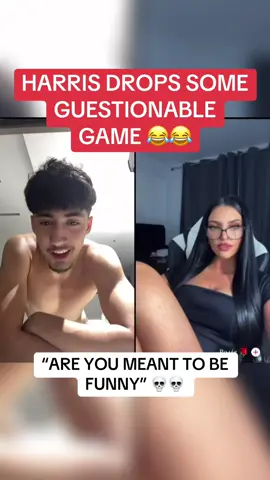 Harris drops some questionable game #hstikkytokky #fyp #hstikkytokkylive #hstikkytokkyclips 