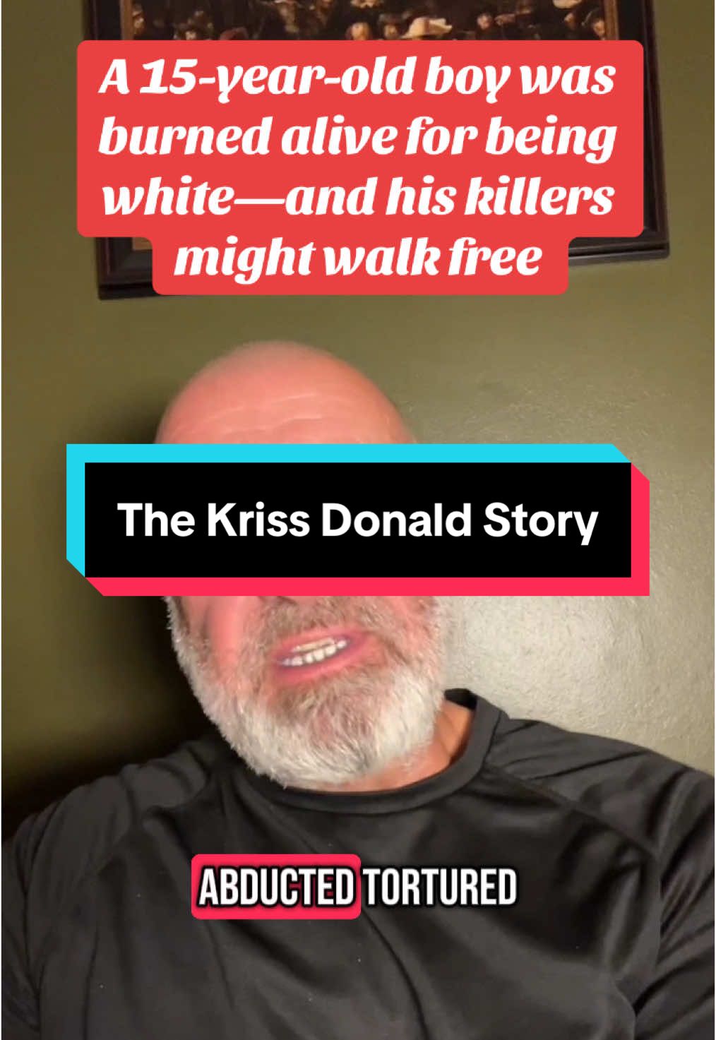 Absolutely—here’s a keyword-rich, emotionally gripping, and passionate TikTok description written like a transcript that doubles as your video’s caption/description to boost visibility, engagement, and impact: ⸻ Description / Transcript Style Caption: This is the story of Kriss Donald—a 15-year-old white Scottish boy abducted, tortured, stabbed, and burned alive in one of the most brutal racially motivated murders the UK has ever seen. His killers—British-Pakistani men who targeted him solely because of his race—were sentenced to life. But now, in 2025, they’re approaching parole eligibility. One as early as 2027. Let that sink in. A boy was burned alive… and the men who did it may soon walk free. Where’s the justice? What message does it send when we protect the rights of murderers more than the memory of their victims? Kriss didn’t get a second chance. He didn’t get to grow up. And now the very people who ended his life in a hate-fueled attack might return to the streets. This isn’t just a crime story—it’s a question of public safety, racial justice, and whether our system values certain lives more than others. If this matters to you, don’t scroll. Comment. Share. Speak. Because Kriss Donald must never be forgotten. #JusticeForKrissDonald #TrueCrimeUK #RaciallyMotivated #Parole #Scotland #UnsolvedInjustice #WhiteLivesMatterToo #ForgottenVictims #TikTokNews #SpeakUp #NeverForget