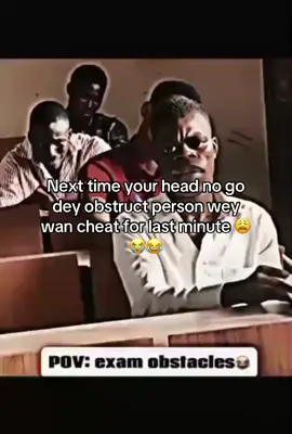 Next time na to even help am hold the paper 😭😩😂😂 #fyp #relatable #goviralgo #ramcyeditz😂 #university #babcockuniversity #creatorsearchinsights 