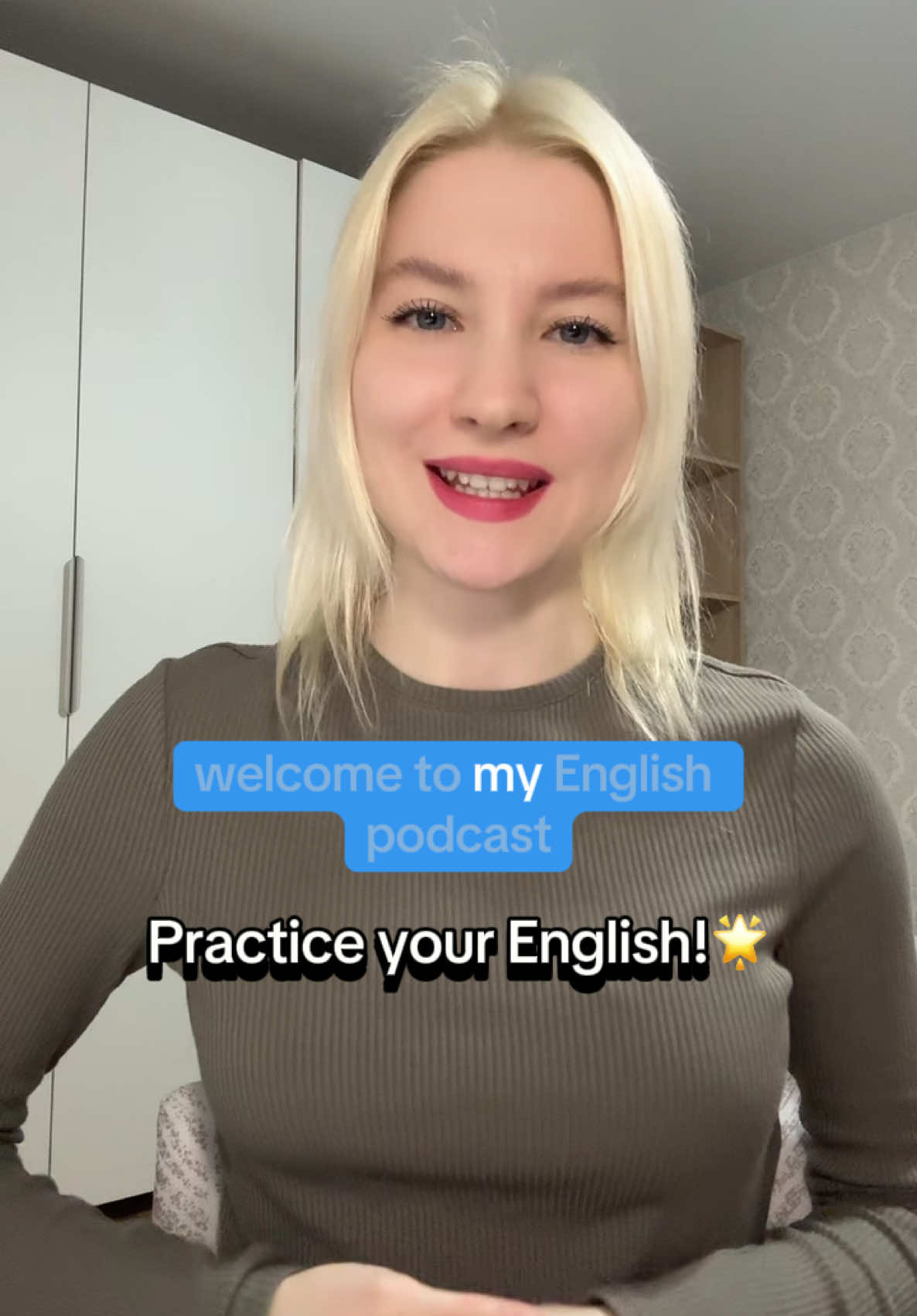 What do you dream about at night?   And what is your biggest dream in life?❤️ #english #englishspeaking #speakingenglish #learnenglish #englishpodcast 
