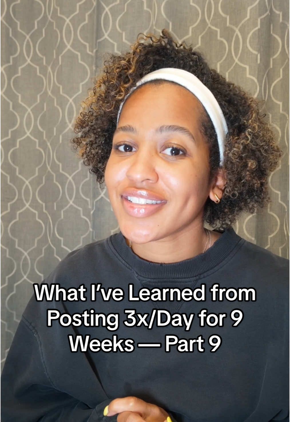 Part 9: What I’ve learned from posting 3x/day for 63 days ✨ 1.  You’re never going to feel fully ready — post anyway. 2.  You don’t need to go viral to be valuable. 3.  Showing up consistently is a win. Celebrate it. I’ve gained 64 followers in the last 7 days — steady growth. If that’s where you are too, keep going. #AishahTries #NewContentCreator #PostingConsistently #ContentCreatorTips #TikTokGrowthJourney #StartMessy #BuildInPublic #SoftLifeEntrepreneur #TrySomethingNew #BeginnerCreator #SmallCreatorBigGoals #PostWithPurpose