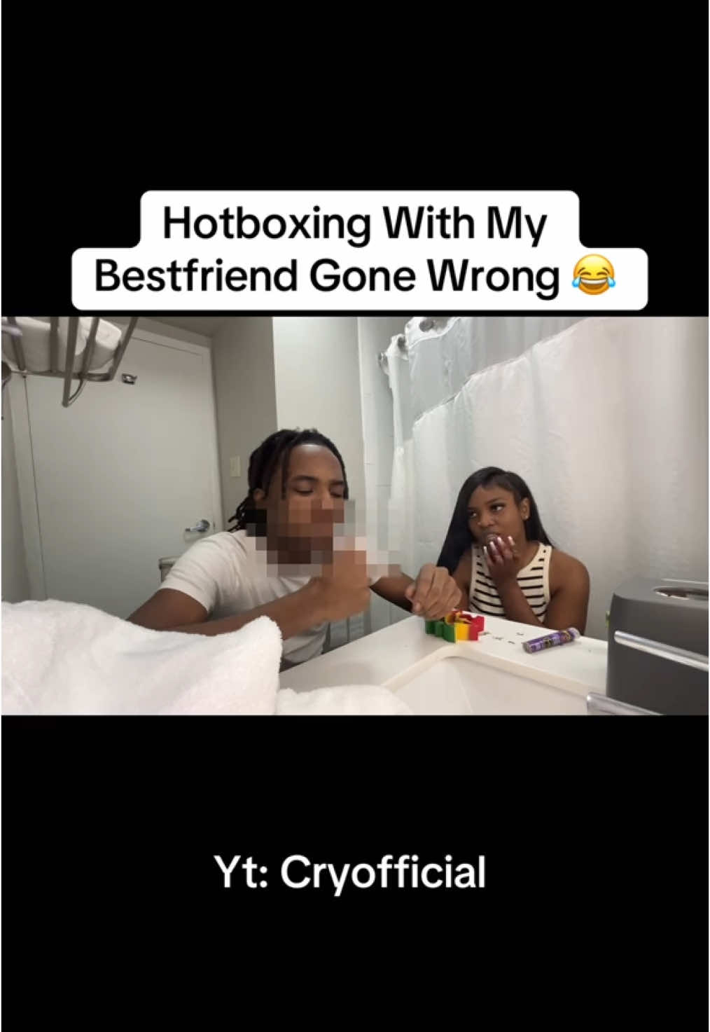 Hotboxing With My Bestfriend Gone Wrong 😂New Video Out Now Link In Bio (Yt:Cryofficial ) ❤️ #viral #reels #cryofficial #youtube #xyzbca #trending #viralvideo #vlogs #funny 