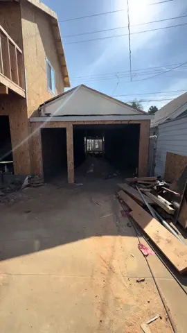 Another 2 STORY ADU DONE ✅  #fyp #framing #morenoconstruction_ #california #framingconstruccion #foryoupage #hastag #garage #construction #4upageシ 