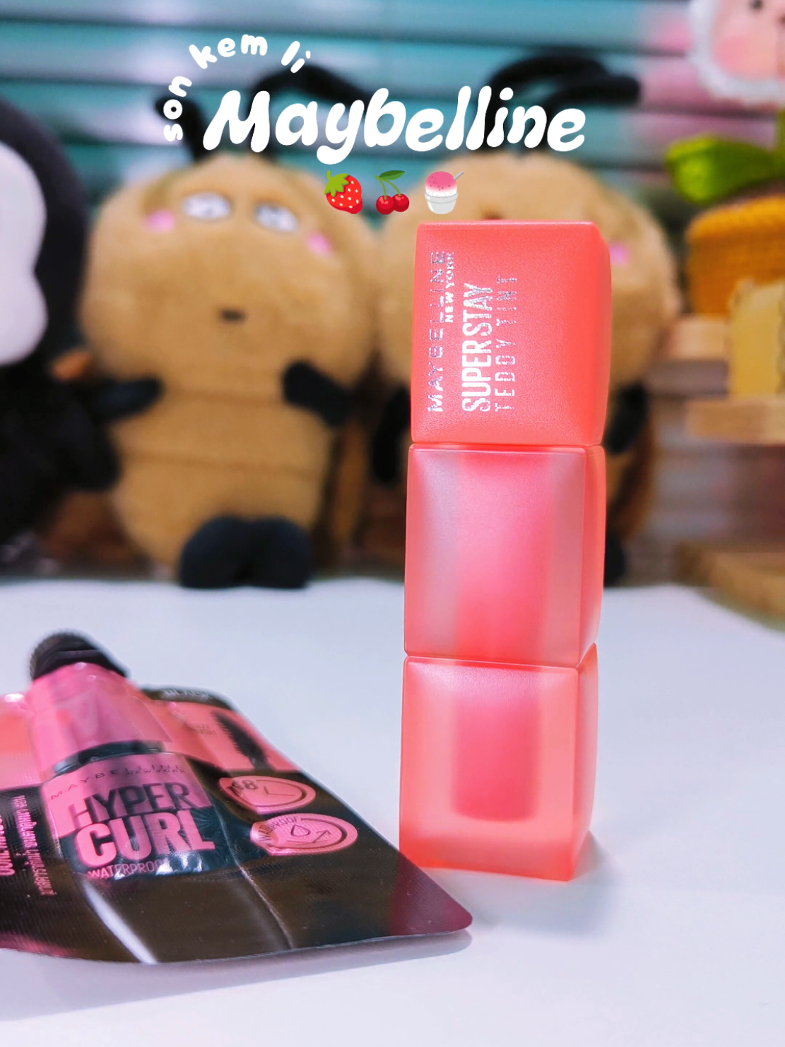 ê ý là được any tặng cảm giác nó slay lắm nha 😁🤭#sonkem #maybelline #superstayteddytint #quatangbangai #unboxing #saleluongve #2425luongve #salevuichinhhang 
