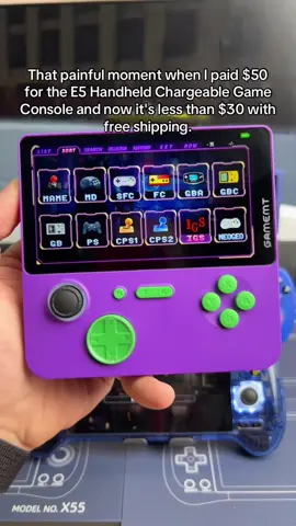 E5 Handheld Game Console with 5