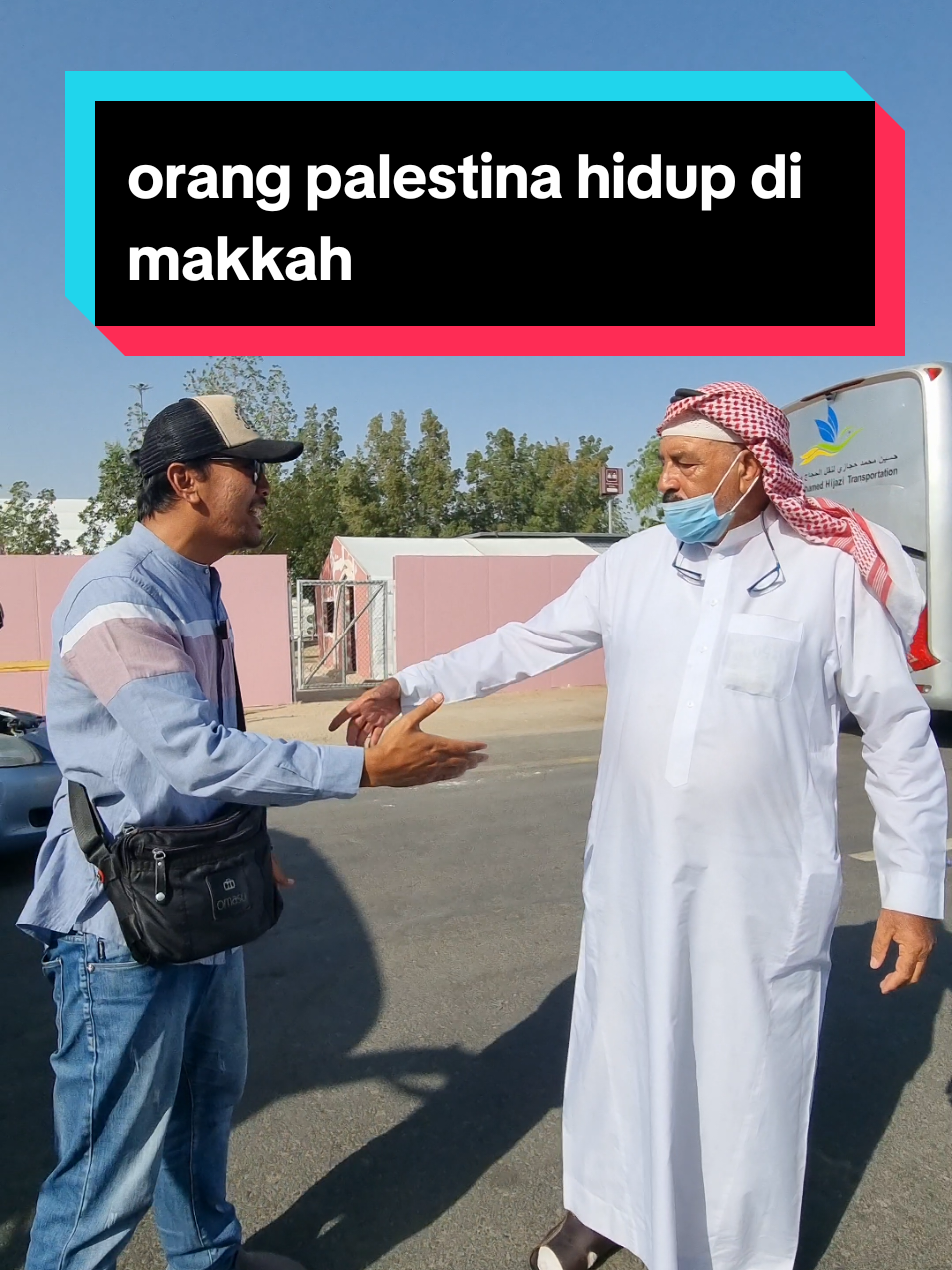 KETEMU ORANG PALESTINA YG MEMILIH HIDUP DI MAKKAH #fyp #makkah🕋 #haji2025 #umroh2025 