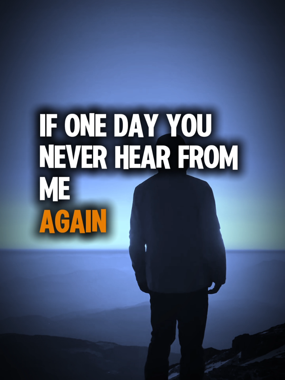 If one day I’m gone, just know I loved you with everything I had. #Love #Relationship 