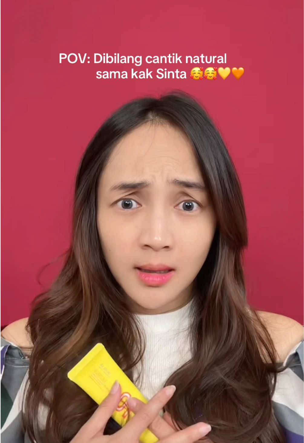 Senang banget di puji cantik natural 🥰✨  #morlab #morlabv10toneupcream #morlabindonesia #morlabofficial #morlabv10 #morlabvitamin10 #morlabtoneupcream #percayadiritanpamakeup 