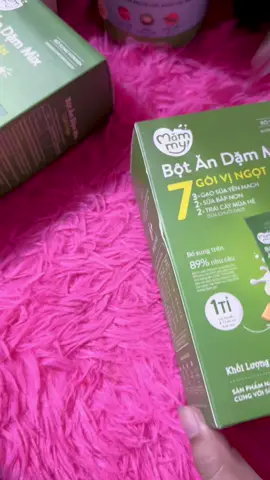 Mấy mom nên tham khảo bột ăn dặm  6 tháng tuổi nay nhé#tiktok #fyp #xuhuong #boandammammy 