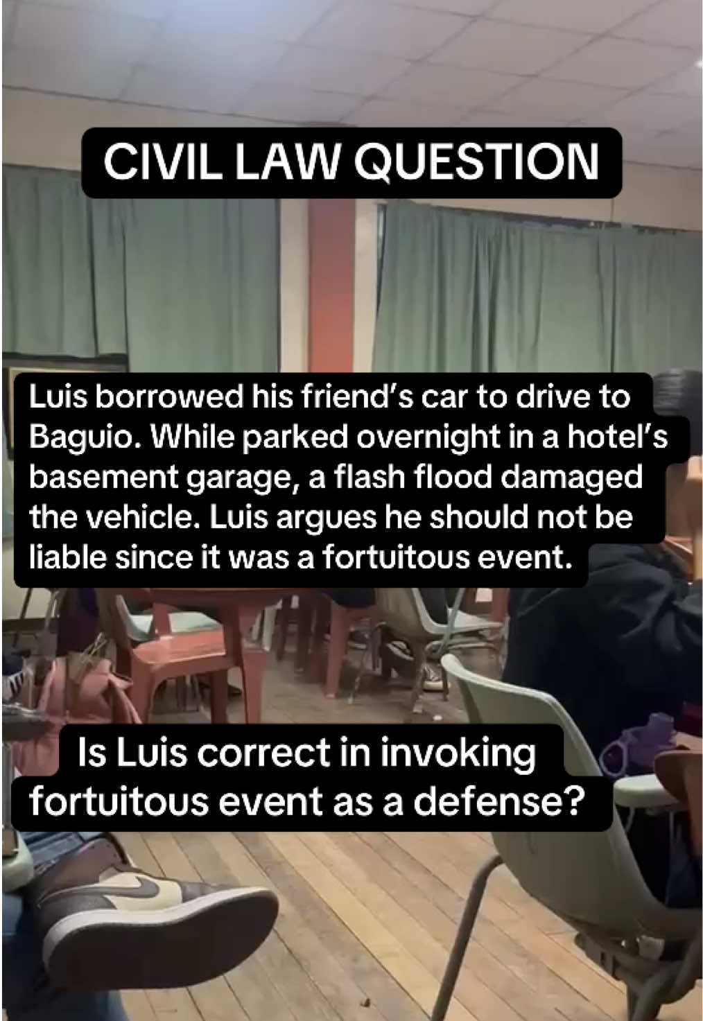 Civil law question #lawtok #lawschool
