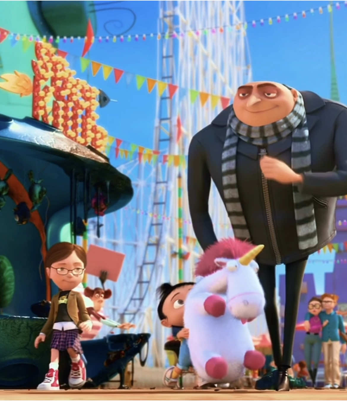 Despicable me amusement park #universalstudios #despicableme #movieedit #foryourpage #gru #minions #kidsmovie #animation #animationmovies 