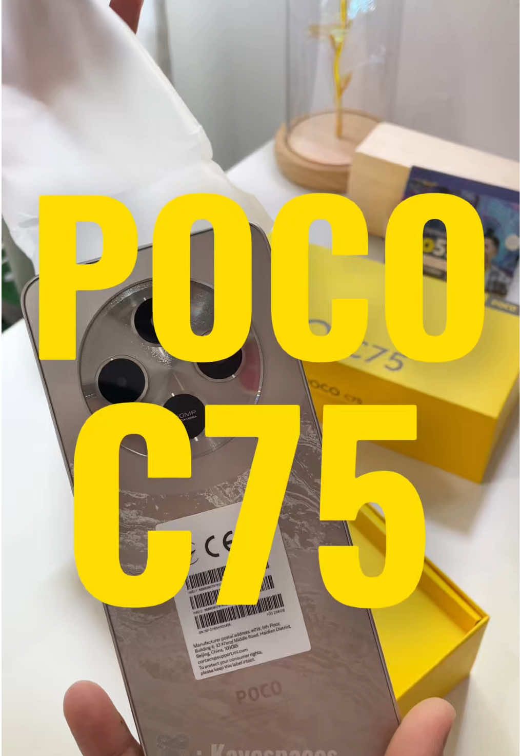 Big screen, big battery, big value. The POCO C75 delivers flagship vibes without the flagship price.” #POCOC75 #BudgetBeast #ShopeePH #SmartphoneSteal #TechUnder7K #FittedFinds #2025Tech #POCO 