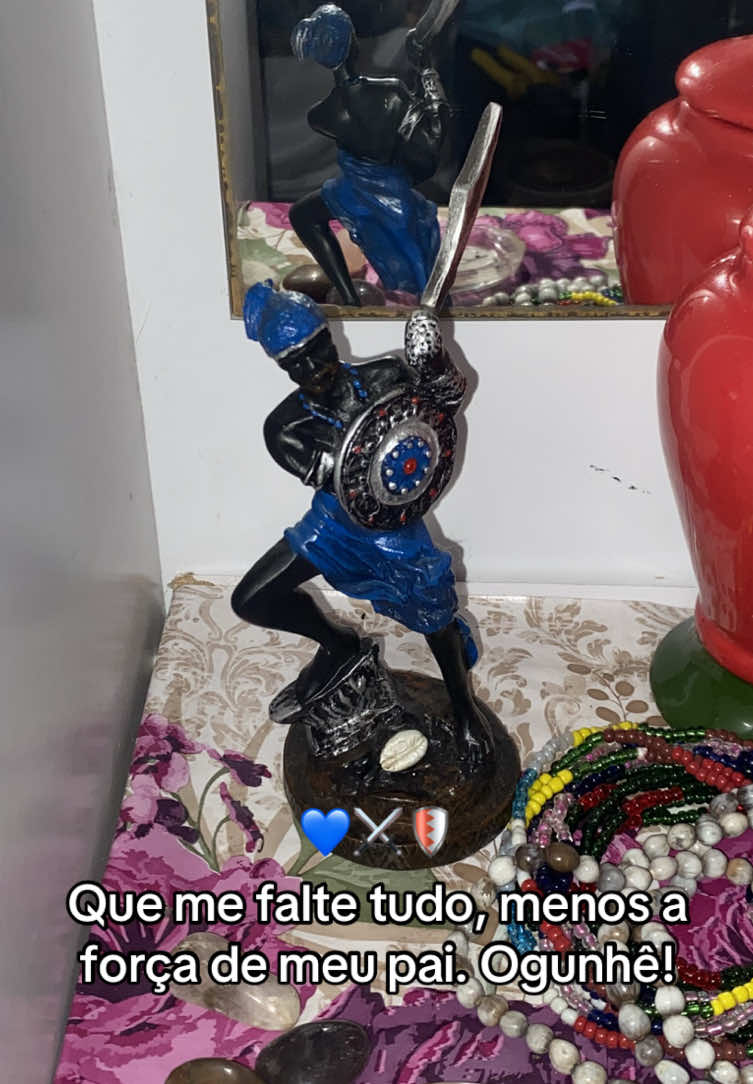 23 de abril… dia do guerreiro! 💙⚔️ #ogum #saojorge #fyy #foruyou 