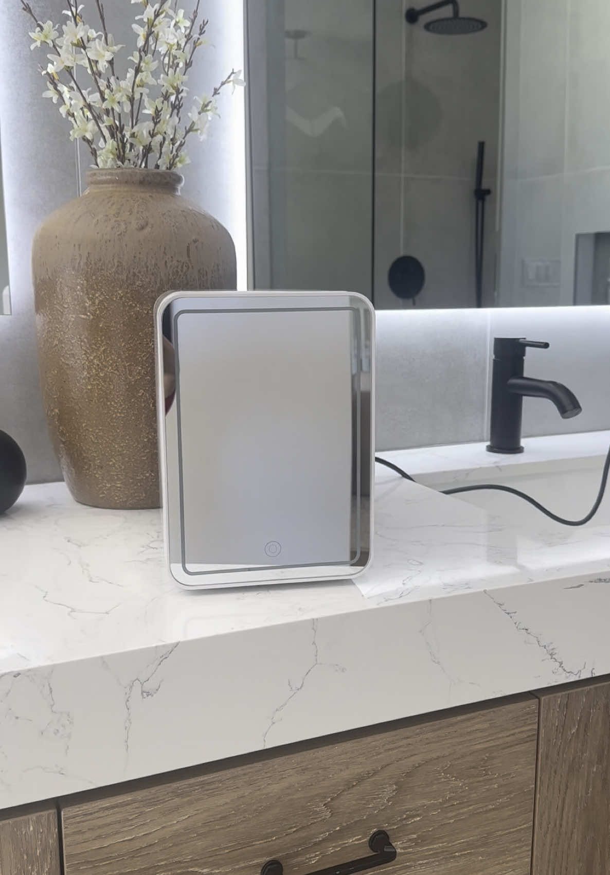 Skincare 4L Mini Fridge with Dimmable LED Light Mirror... #skincare #skincareminifridge  @Amazon #UGC 