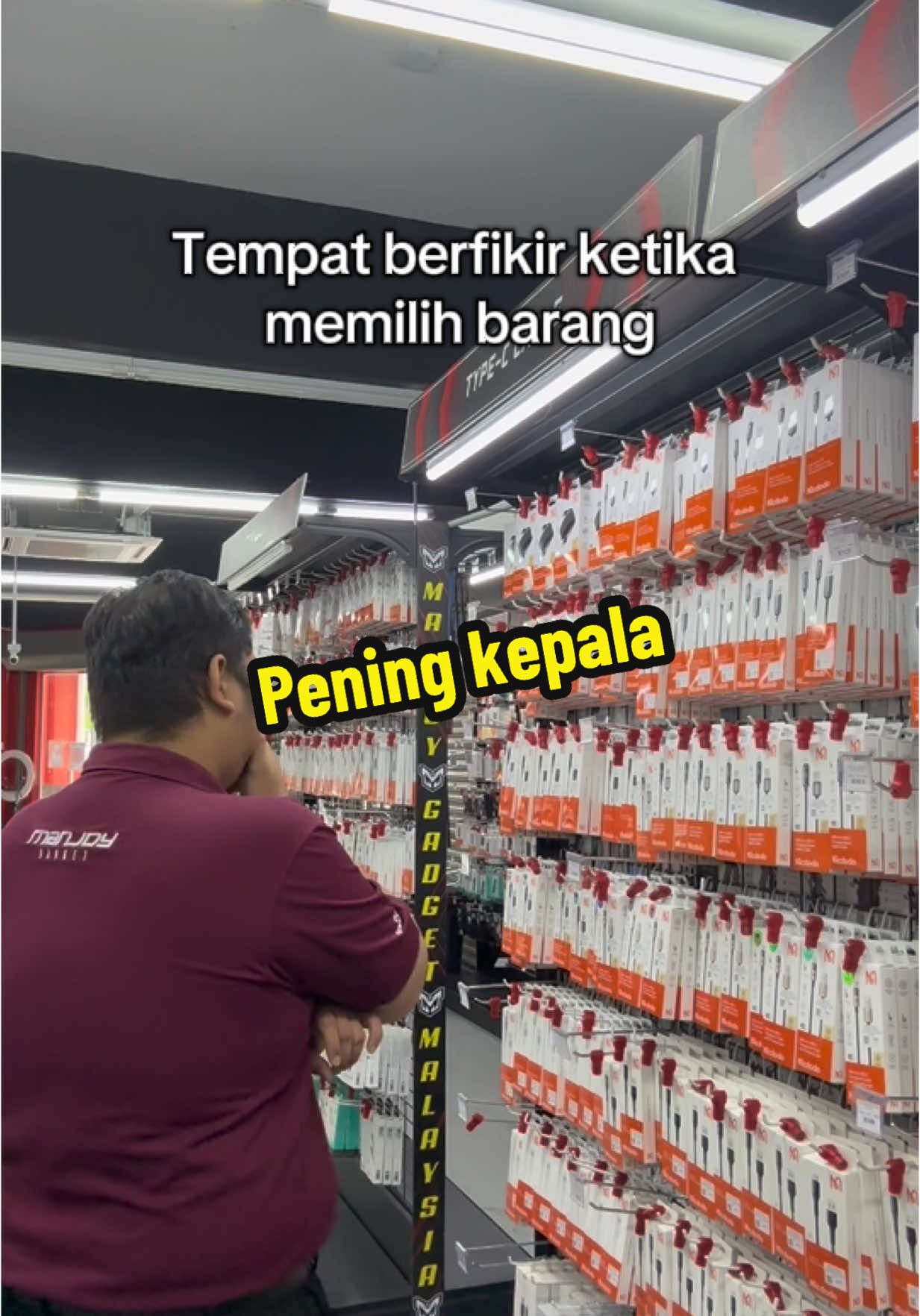 Yes, Kami pun kadang giveup nak pilih yang mana satu 😌 banyak sangat pilihan yang ada di Manjoy Gadget  #manjoygadgetkitapunya #manjoygadgetmalaysia #manjoygadgetkualakangsar #fyp #cablecharger 