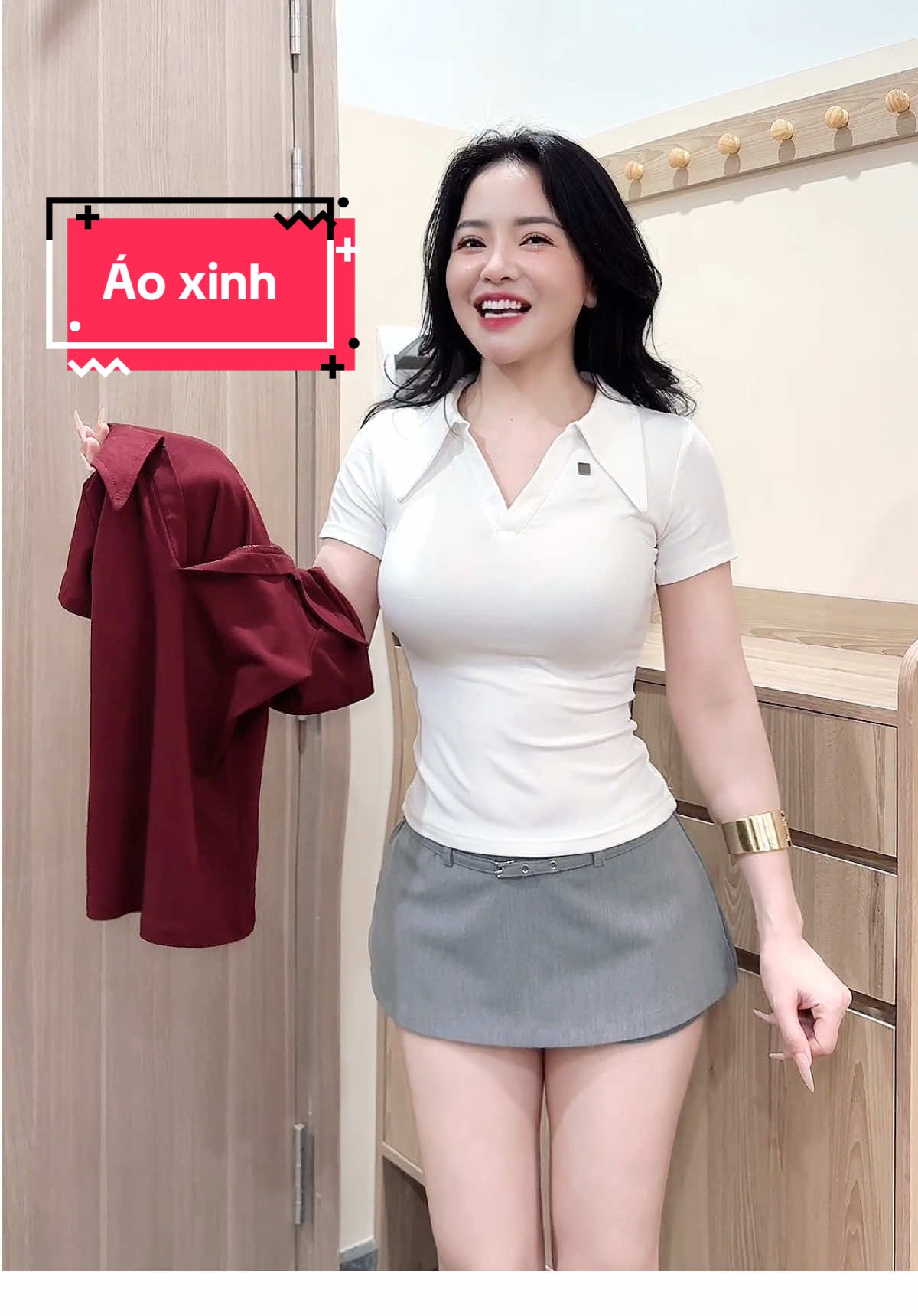 Áo cổ đức diện xinh lắm nè #ao #aocoduc #aobody #aothun #aonu #aoxinh #hottrend #xuhuong 