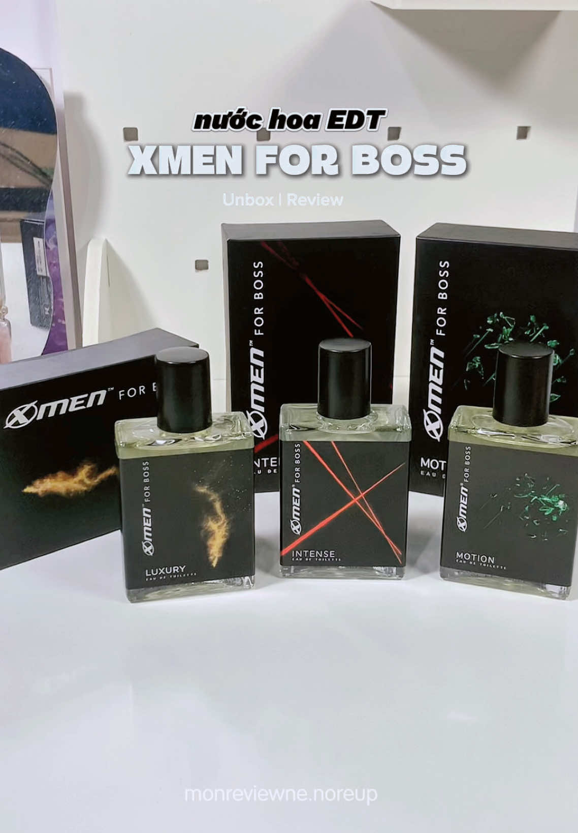 Khi anh yêu ko biết nên chọn mùi nào thì t sẽ gom hết về cho ảnh😎 #nuochoanam #xmenforboss  #xitthom #reviewlamdep #unboxing #xuhuong #nuochoanam #Xmen #goclamdep #muataitiktok #fyp 