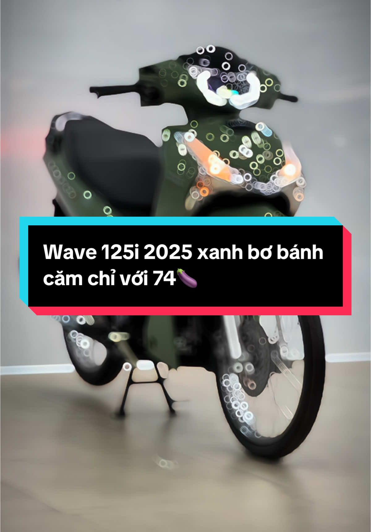 Wave 125i 2025 xanh bơ bánh căm chỉ với 74🍆#honda #wave125 #xedovietnam #xedep #xemaynhapkhau_tantao #ledbicau #banxetragop #xuhuong #viraltiktok #thinhhanh 
