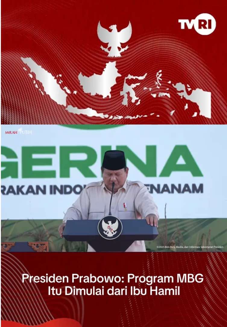 Program Makan Bergizi Gratis (MBG) untuk ibu hamil bertujuan untuk meningkatkan asupan gizi ibu hamil agar dapat mencegah stunting dan meningkatkan kualitas hidup ibu dan anak. #TVRI #TVRINasional #MediaPemersatuBangsa 