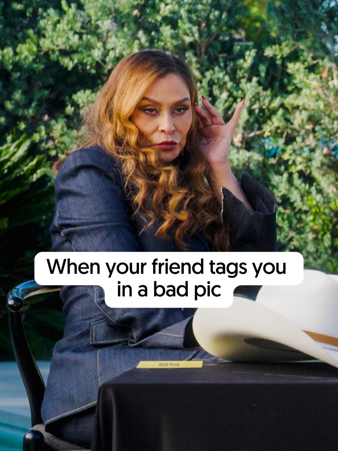 Do you have those friends who will tag you in a bad pic?!  As promised, to celebrate our Webby win, I'm dropping Ms Tina's House Guest episode early!! Pull up to neighborhood watch tonight at 8pm ET / 5pm PT on my YouTube so we can watch it together live and celebrate! #HouseGuest #mstinaknowles #beyhive