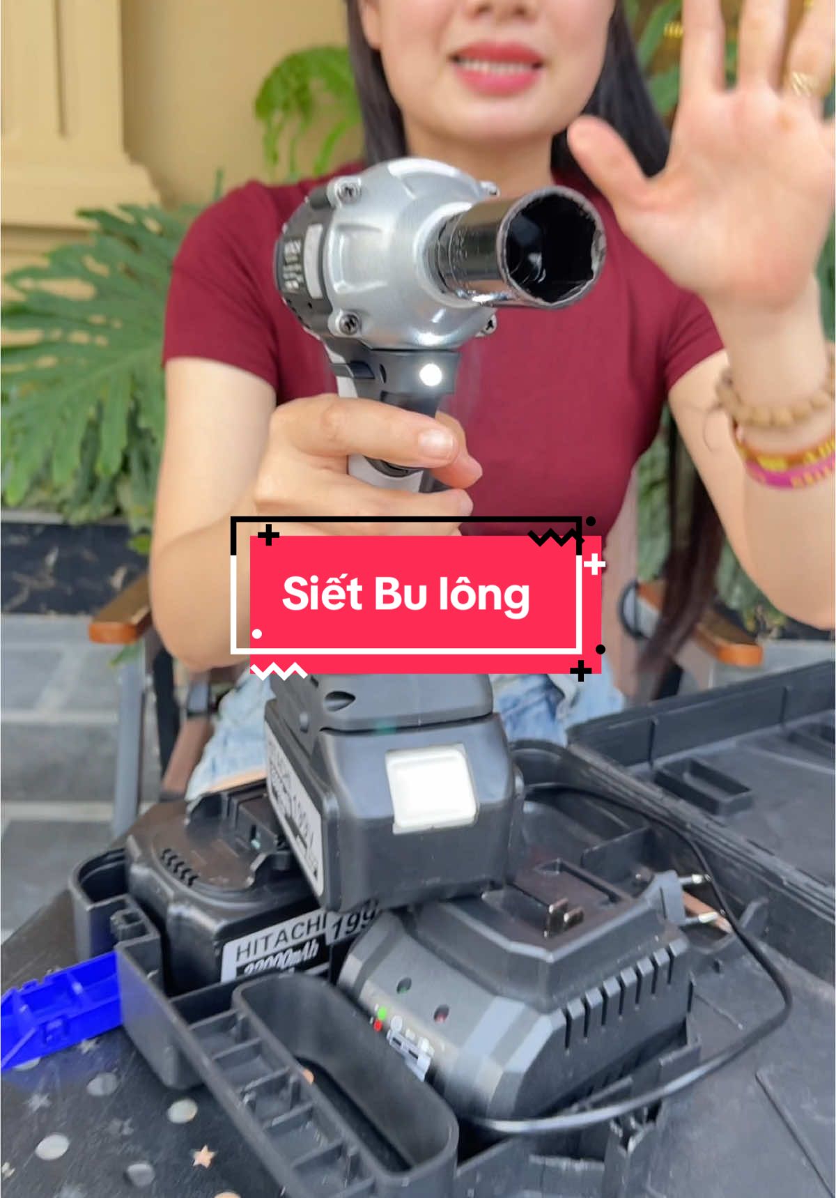 Siết bu lông #thanhmai92 #sietbulong #maysietbulong #maysietbulongpin 