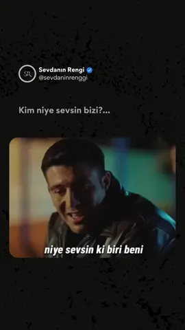 Kim niye sevsin bizi?... - - - - - - - - - - #fyp #tiktok #keşfet #dizi #dizivideoları #aşkacısı #duygusalvideolar #duygusalsözler #cihangirceyhan