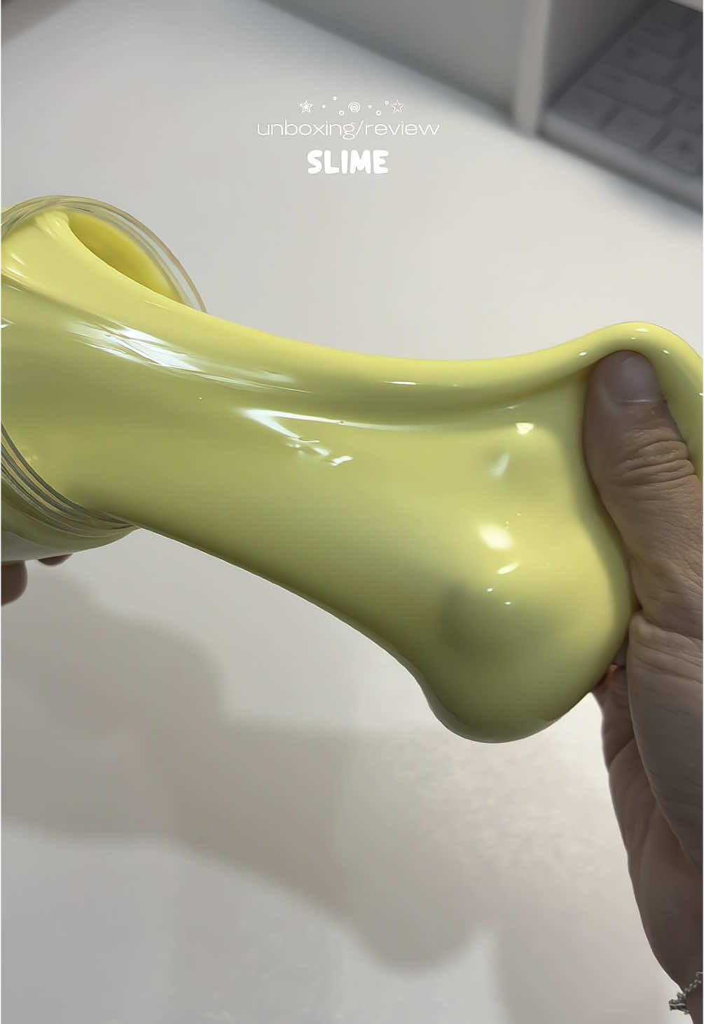 lâu quá mới chơi lại hơi lục nghề 🥹 #slime #unboxing #xuhuong #viral #mikyeon #fyp 